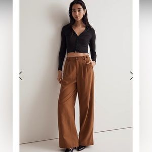 NWT Madewell The Harlow Wide-Leg Pant